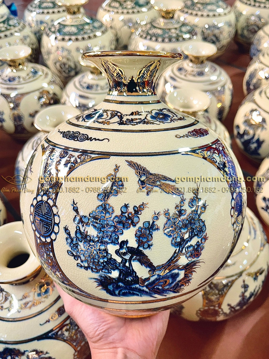 hoạ tiết hoa mai